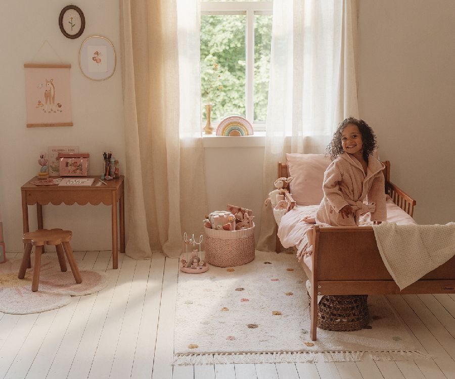 Kamertapijt Little Dutch Vloerkleed | Dot Mixed