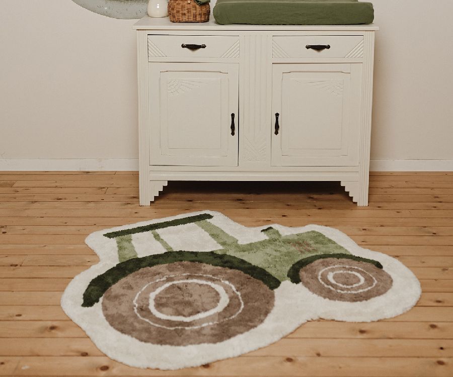 Kamertapijt Little Dutch Vloerkleed | Tractor Shape