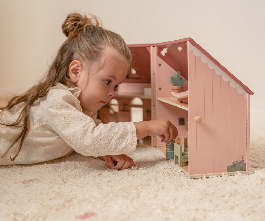Poppenhuis & aanvulsets Little Dutch Draagbaar poppenhuis | Poppenhuis