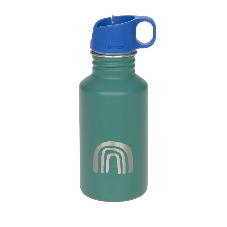 Drinkfles Laessig Bottle Stainless Steel | Little Gang/Little Gang Rainbow green