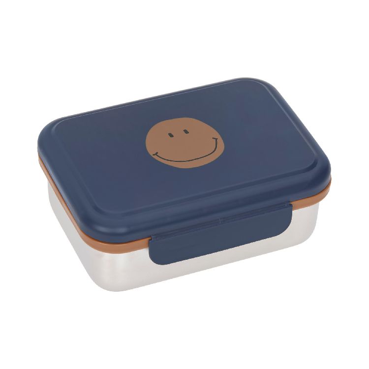 Brooddoos Laessig Bento Lunchbox | Little Gang/Little Gang Smile navy