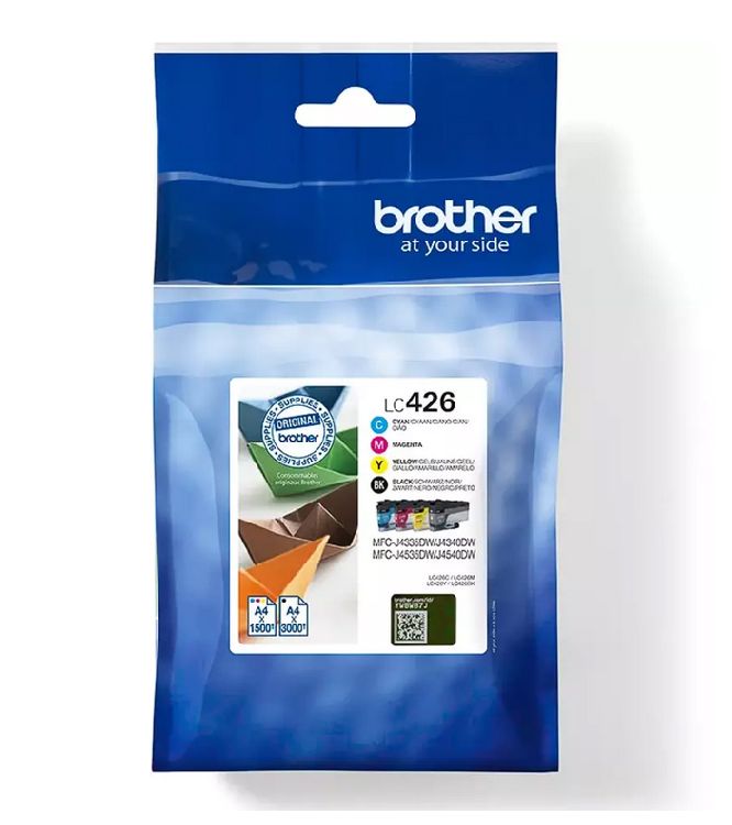 Cartridge BROTHER LC426 Multipack Black/Cyan/Magenta/Yellow