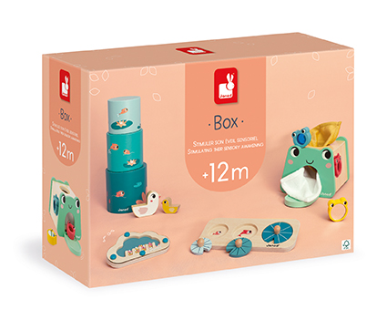 Ontwikkelingsbox Janod Stimulating their sensory awakening | Janod Box