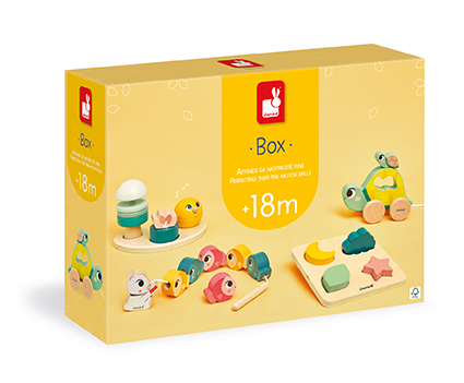 Ontwikkelingsbox Janod Perfecting their fine motor skills | Janod Box