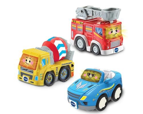 Voertuig Vtech Trio Pack Collin, Sepp & Bram | Toet Toet Auto's