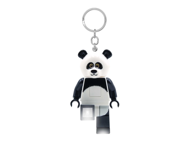 Sleutelhanger LANNOO Key Light - Panda Guy, legofiguur | Lego