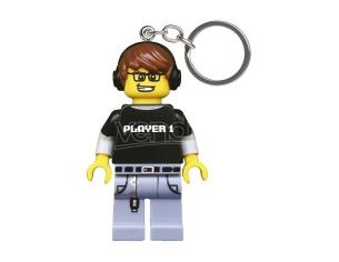 Sleutelhanger LANNOO Key Light - Video Game Guy, legofiguur | Lego