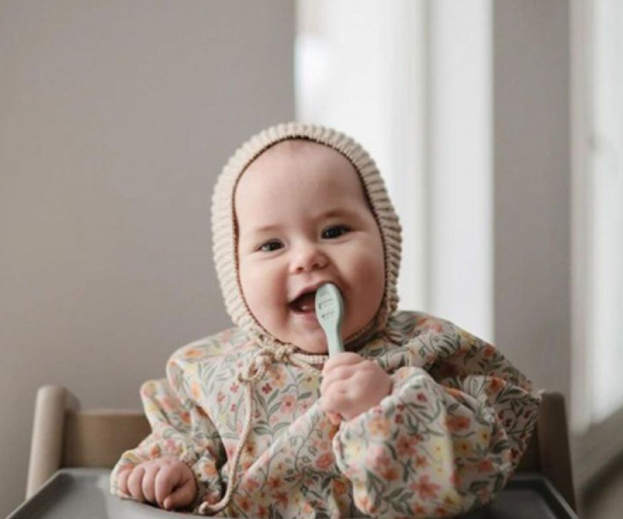 Bestek Mushie First Feeding Baby Spoon, lepel