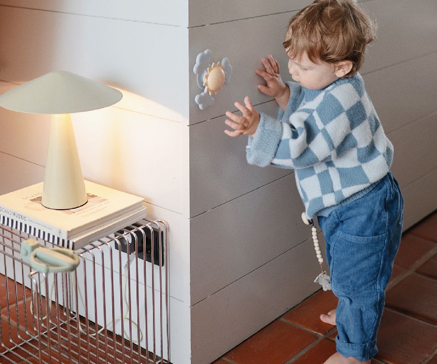 Spinner Mushie Suction Spinner Toy