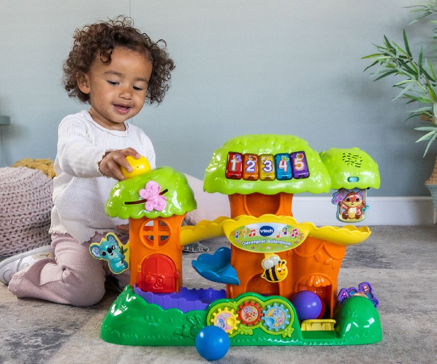 Spiraaltoren met ballen Vtech Dierenpret Ballenboom