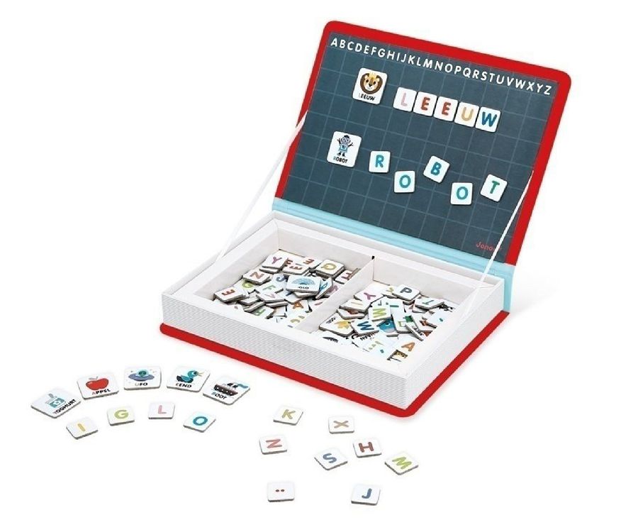 Magnetisch speelgoed Janod Nederlands alfabet | Magneti Book