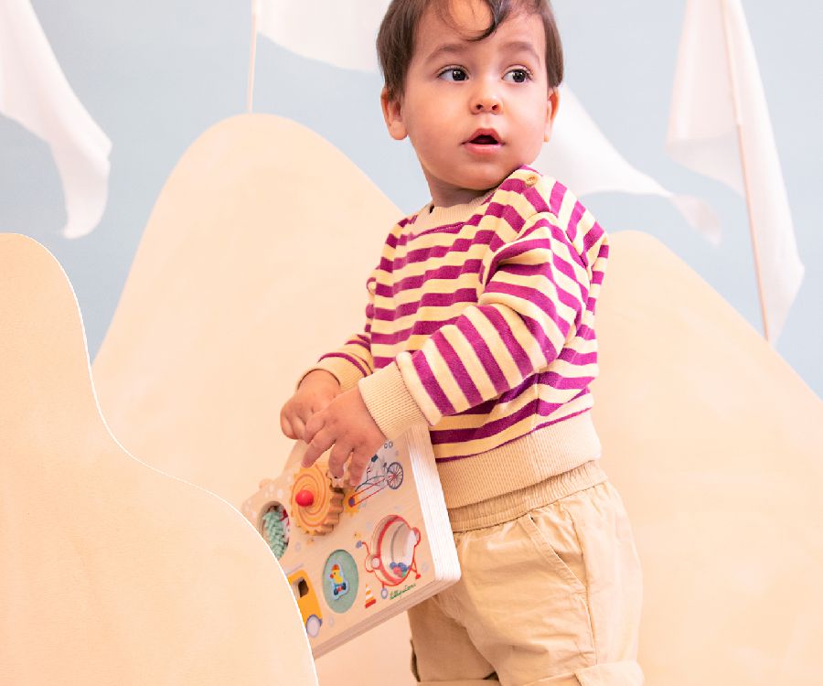 Speelbord Lilliputiens Op weg ontdekkingskoffertje