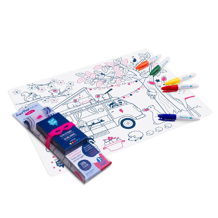 Kleurmateriaal Super Petit Colouring mat | Artiste