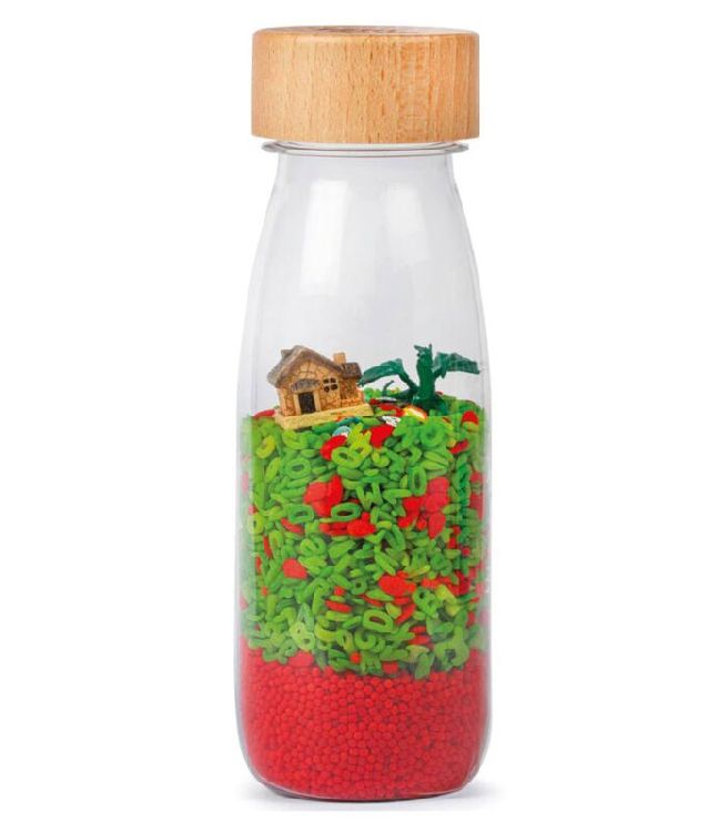 Gevulde fles & figuur Petit Boum Sound Bottle