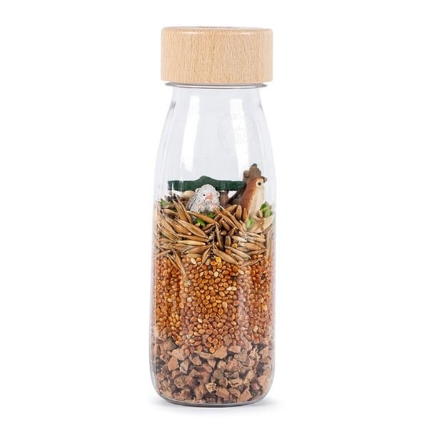 Gevulde fles & figuur Petit Boum Spy Bottle