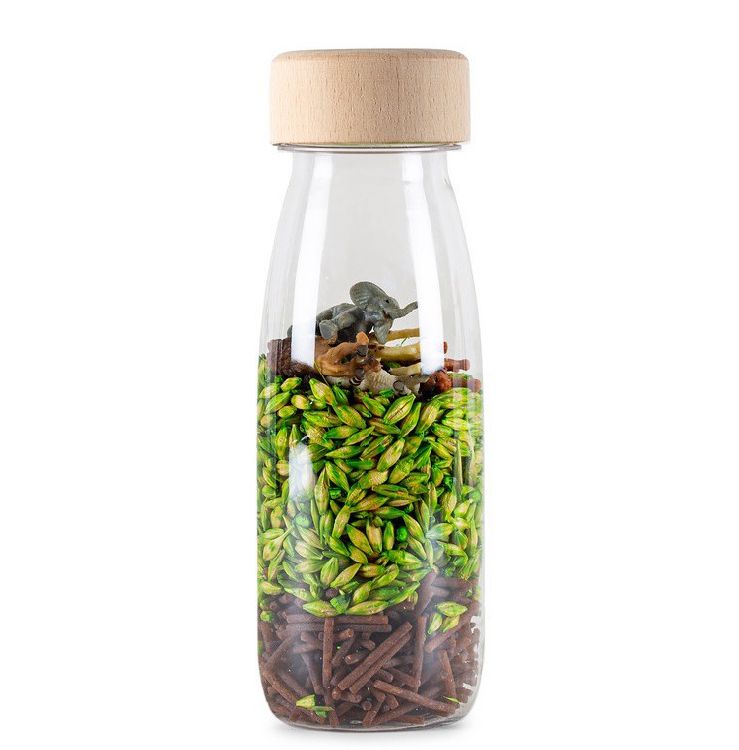 Gevulde fles & figuur Petit Boum Spy Bottle