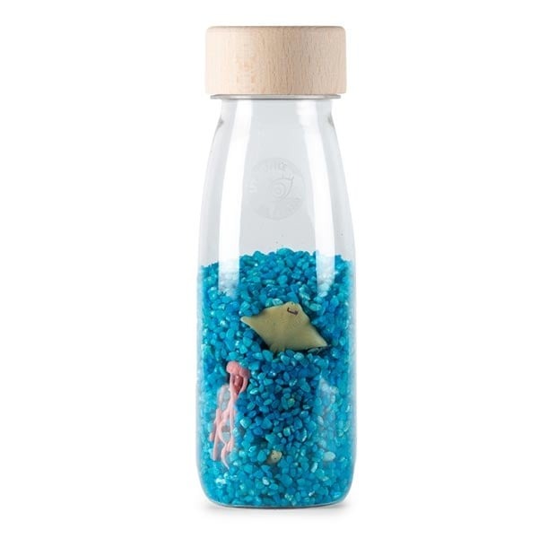 Gevulde fles & figuur Petit Boum Spy Bottle