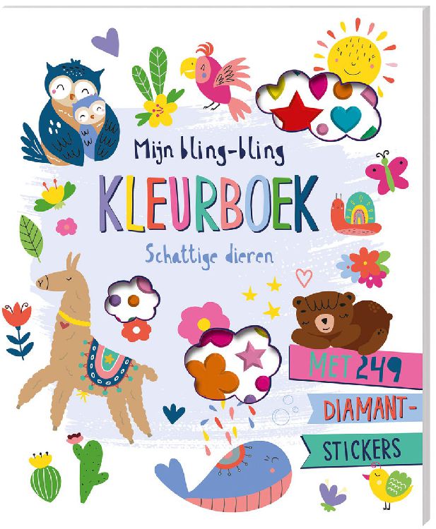 Kleurboek INTERSTAT Schattige Dieren