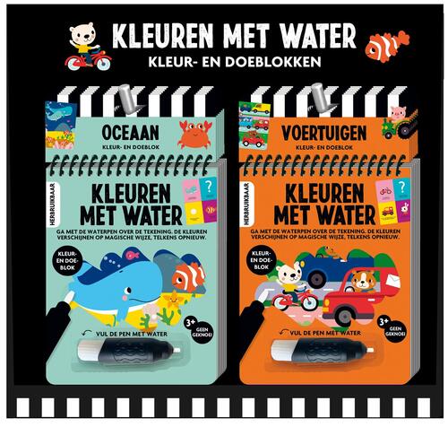 Waterboek & -kaarten INTERSTAT Kleuren Met Water