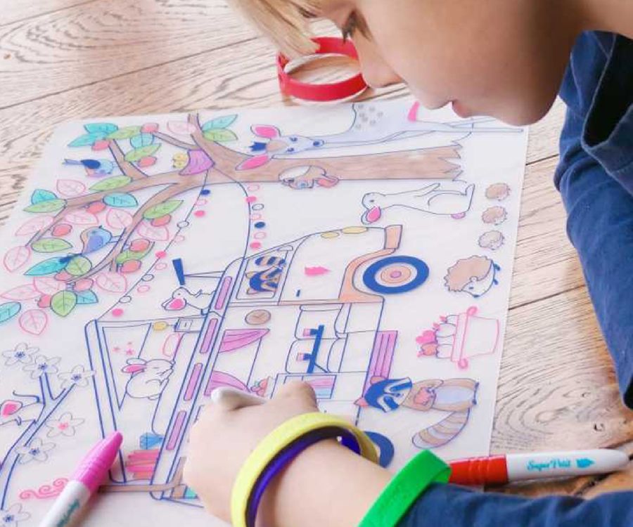 Kleurmateriaal Super Petit Colouring mat | Artiste