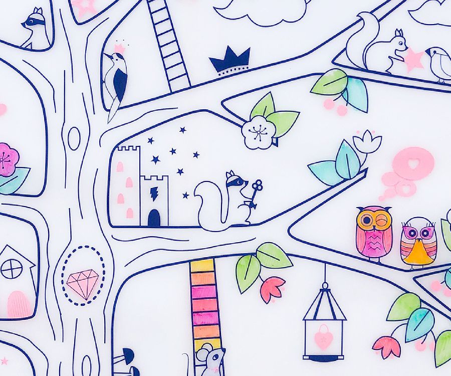 Kleurmateriaal Super Petit Colouring mat | Artiste