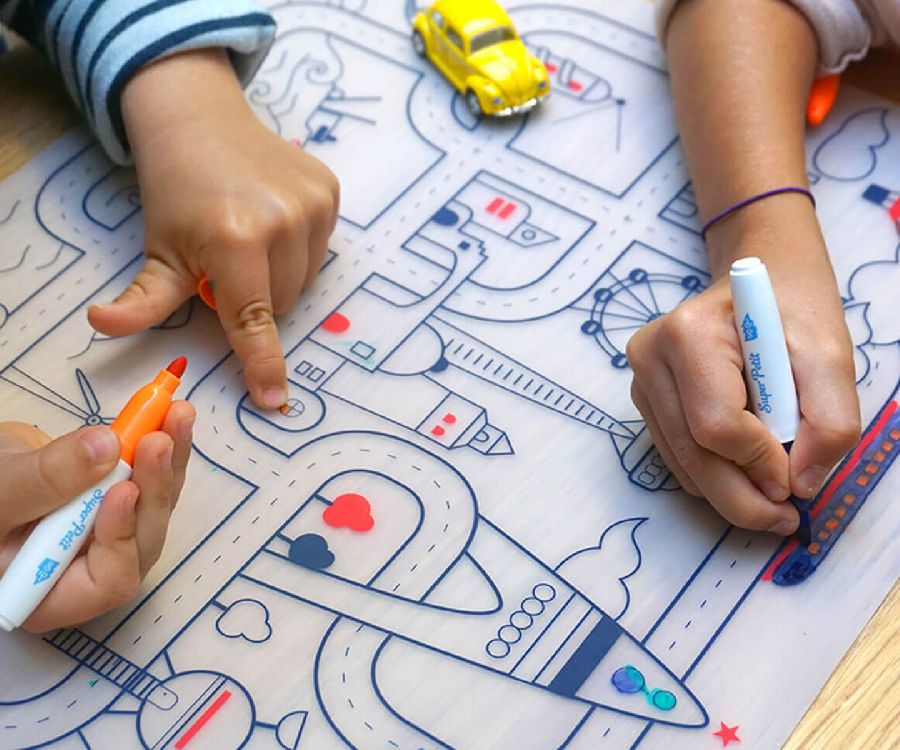 Kleurmateriaal Super Petit Colouring mat | Artiste