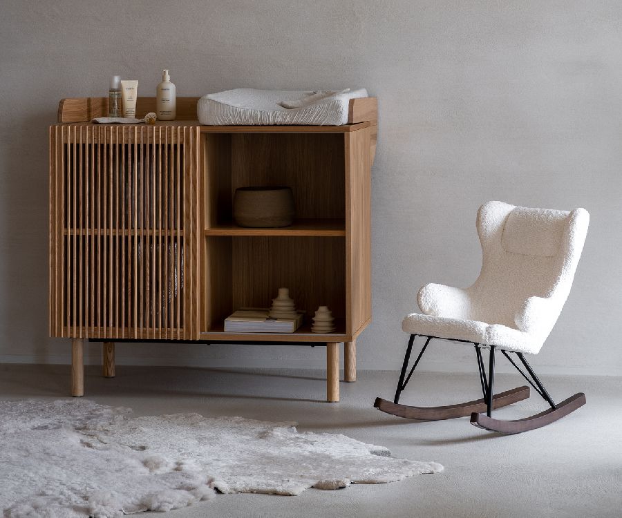 Commodeverdieper Quax, Hai No Ki Ash Wood/Yume Natural Ash, XL, geschikt voor commode Quax Hai No Ki Ash Wood/Yume Natural Ash 3L