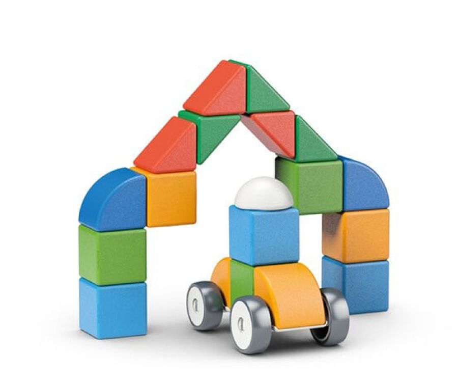 Magnetische figuren Geomag Little World | MagiCube