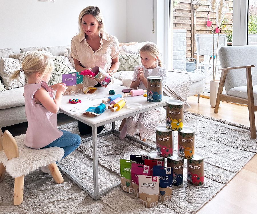 Speeldeeg Kneta Tubes Set