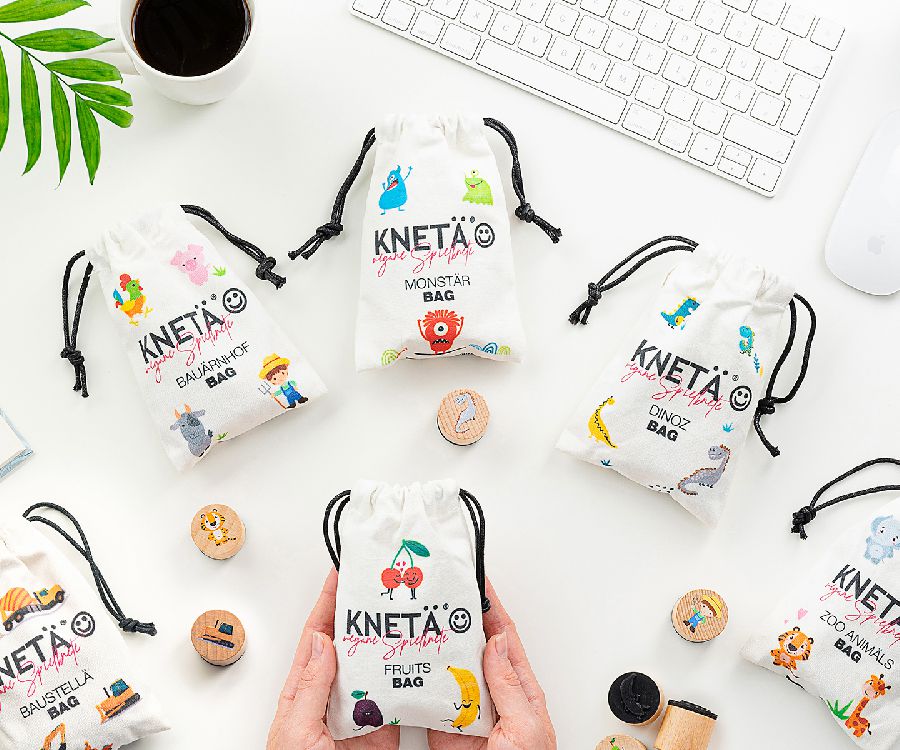 Gereedschap Kneta Wooden Stamp Set