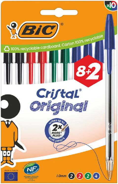 Balpen Bic Cristal Original, standaard