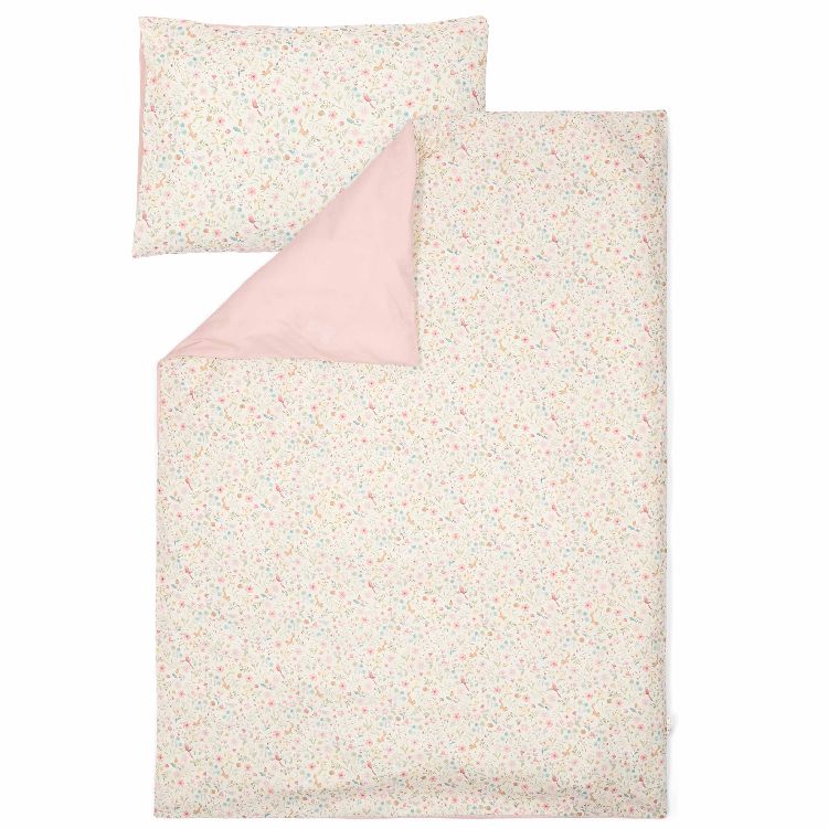 Donsovertrek Little Dutch, geschikt voor babybed 60x120/babybed 70x140 | Fairy Garden