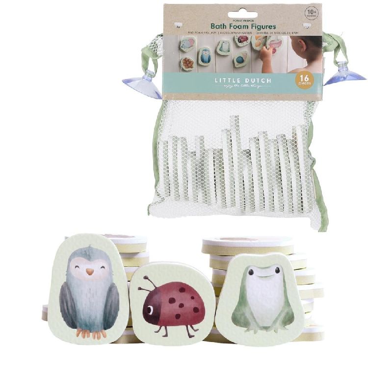 Badspeelgoed Little Dutch Bath Foam Figures | Forest Friends