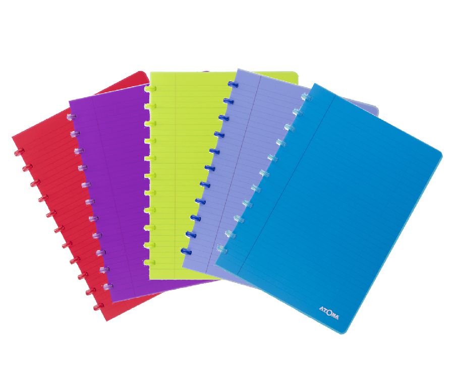 Schrift Atoma, notitieschrift, A4 | Transparant Polypropylene