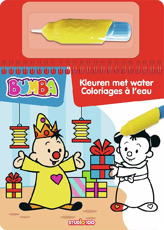 Waterboek & -kaarten Bumba Bumba - Kleuren Met Water