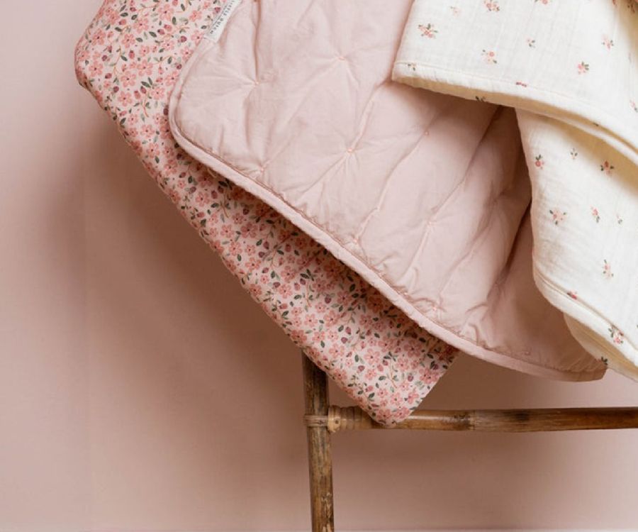 Deken Little Dutch Bedsprei ledikant, geschikt voor babybed 60x120/babybed 70x140 | Fairy Garden