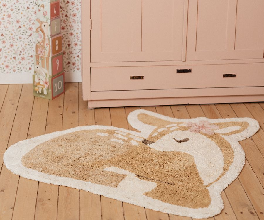 Kamertapijt Little Dutch Vloerkleed Hert | Fairy Garden