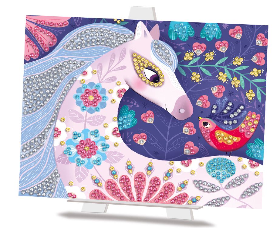 Knutselmateriaal Crealign Sparkling horses | Cards To Create
