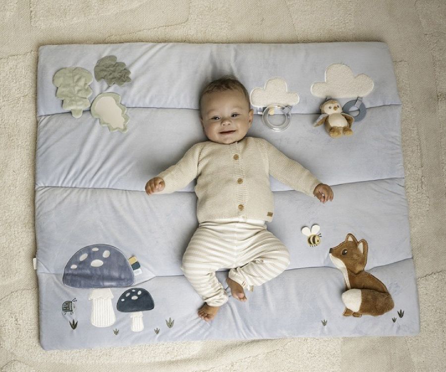 Speeltapijt zonder speelboog Little Dutch Boxkleed | Forest Friends