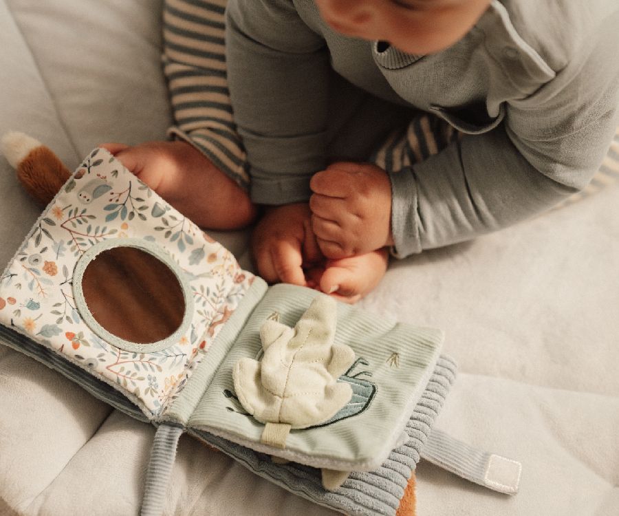 Zacht boekje Little Dutch Buggyboekje | Forest Friends