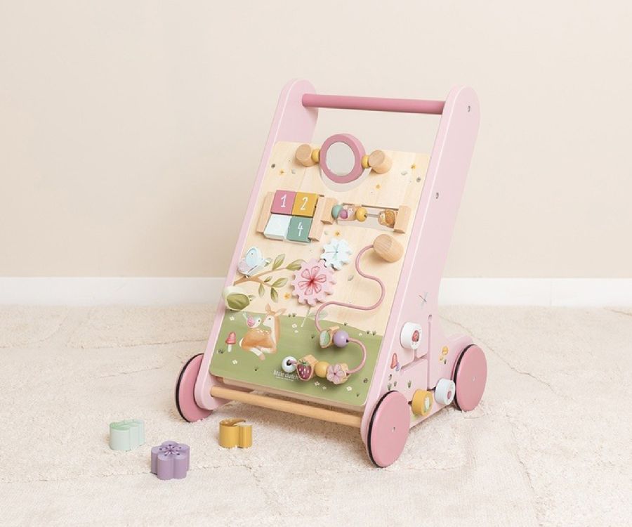 Loophulp Little Dutch Activiteiten loopwagen | Fairy Garden