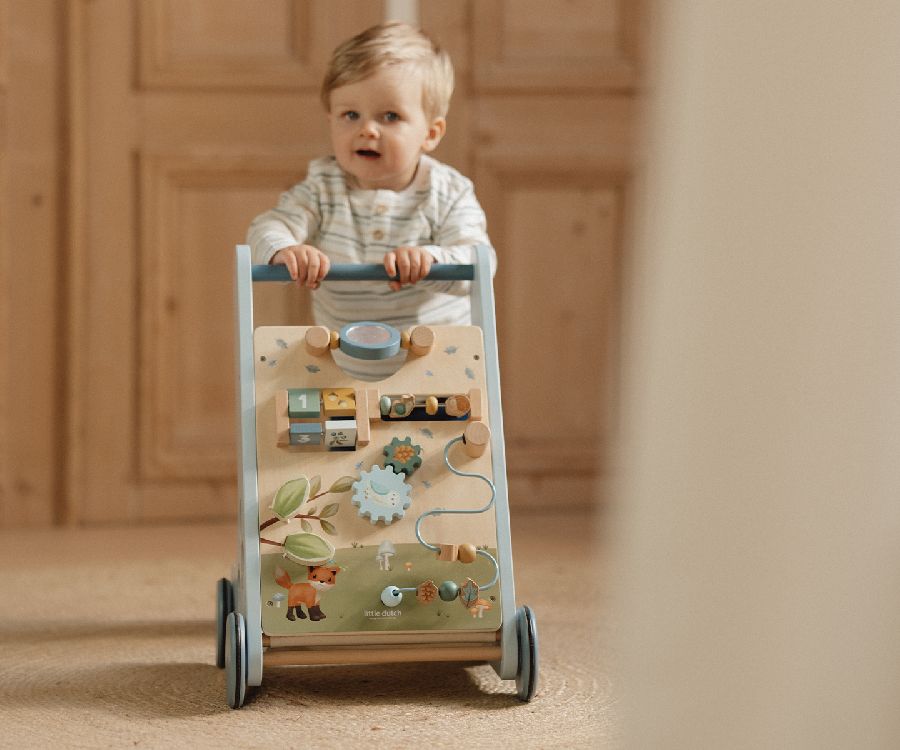 Loophulp Little Dutch Activiteiten loopwagen | Forest Friends