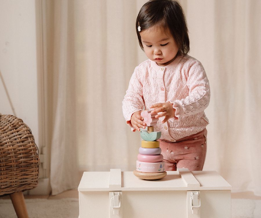 Stapelspeelgoed Little Dutch Tuimelstapelaar | stapelringen