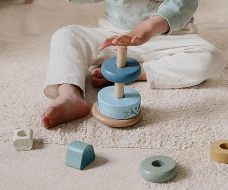 Stapelspeelgoed Little Dutch Tuimelstapelaar | stapelringen