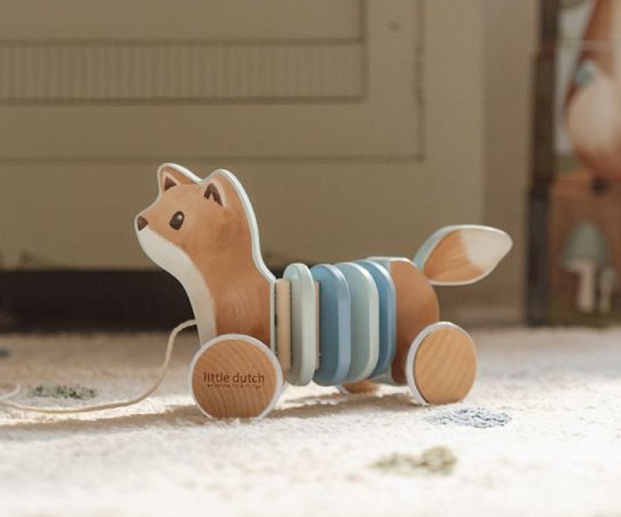 Duw- & trekfiguur Little Dutch Trekdier | Forest Friends