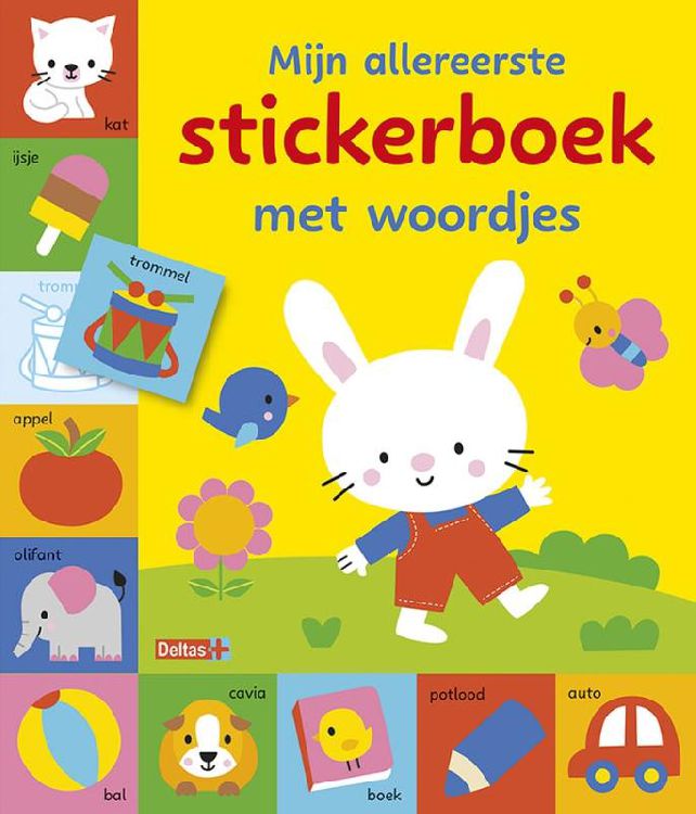 Stickerboek DELTAS Mijn allereerste stickerboek met woordjes