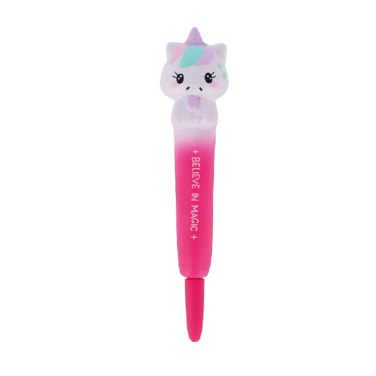 Balpen Legami Squeezies, gel, black | Squishy Gel Pen/Unicorn