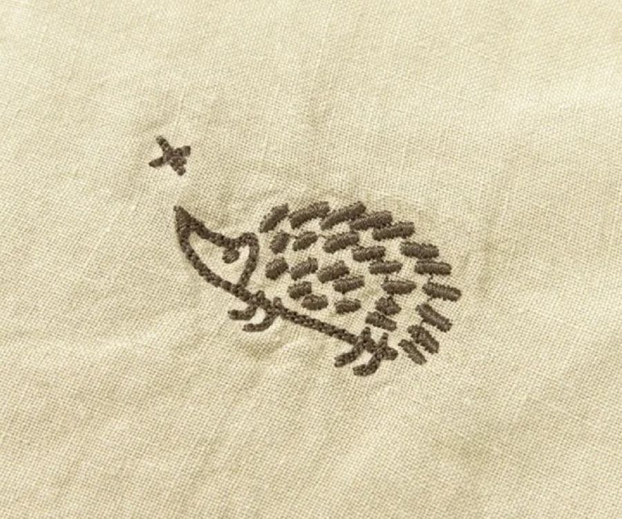 Deken Nobodinoz Embroidered Winter Blanket, geschikt voor wieg/draagmand/park | L1N0