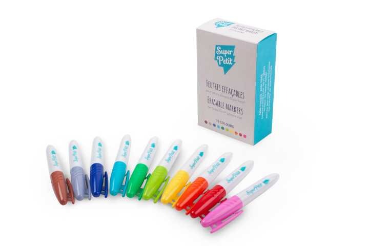 Kleurmateriaal Super Petit Erasable markers
