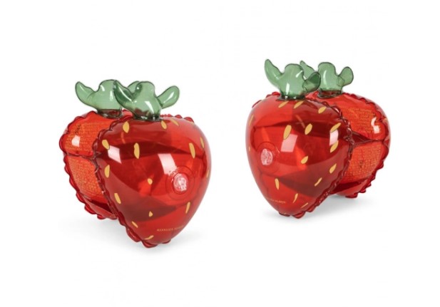 Zwembandjes Konges Slojd, Water Wings Strawberry, 19 kg- 30 kg